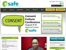 Tablet Screenshot of gsaforsafeschools.com